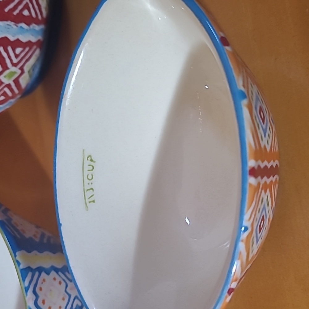 Hand Painted Ceramic Measuring Set - Picture 9 of 13